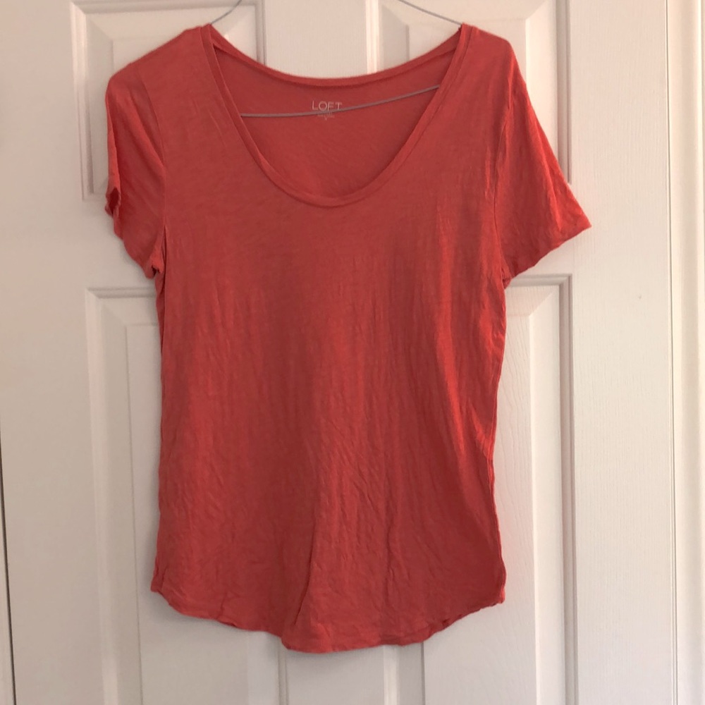 Coral loft outlet T-shirt